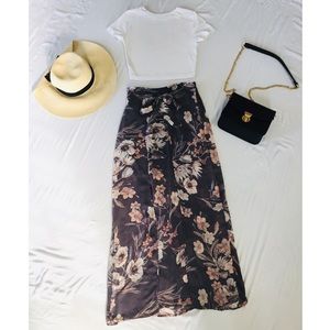 Floral Maxi Skirt